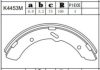 DAIHA MB162045 Brake Shoe Set